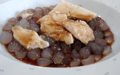 Homemade Taho, Sweetened Tofu (Bean Curd)