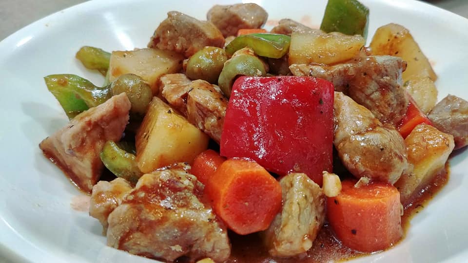 Kalderetang Baboy, Pork Caldereta