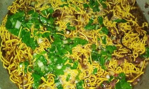 Pansit Bato Guisado with Pechay(Bok Choy)