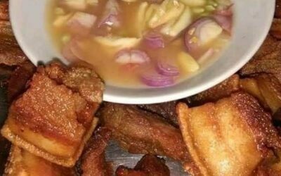 Oven-Fried Liempo, Chicharon Adobo
