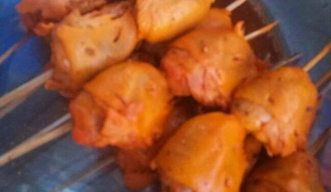 Inihaw na Ulo ng Manok