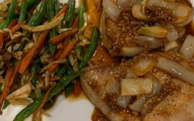 Garlic Seasoned, Tuna & Vegetables