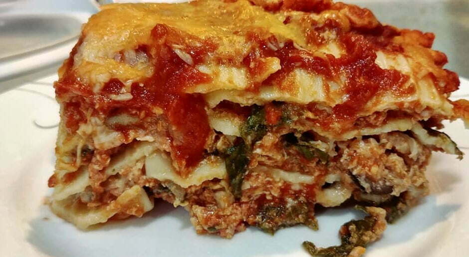Spinach Lasagna Recipe, Vegetable Lasagna