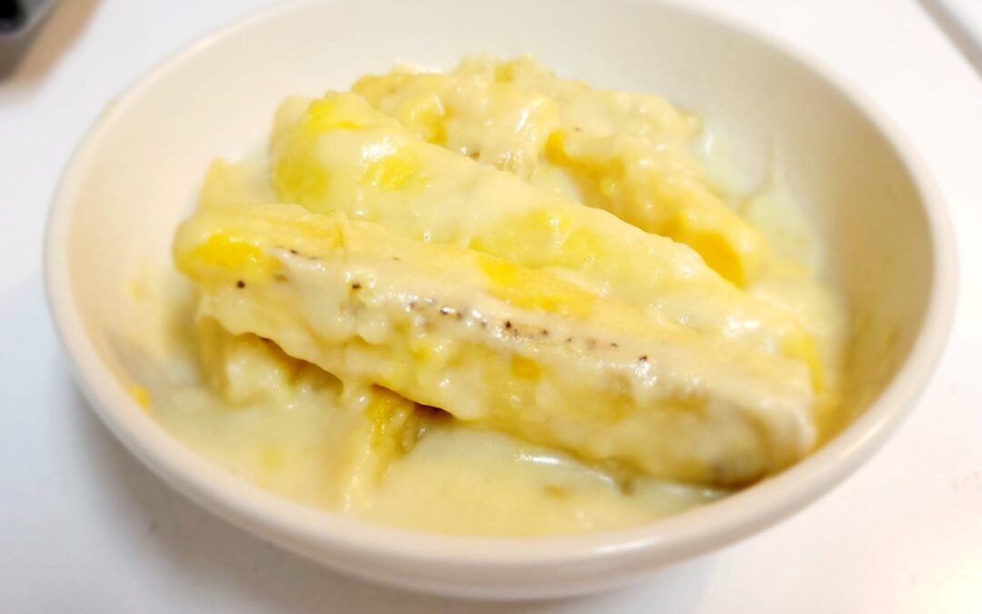 Ginataang Saba, Saba in Coconut Milk, Pinakru