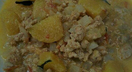 Sautéed Acorn Squash with Chicken