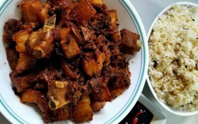 Garlic-Fried Pork Adobo