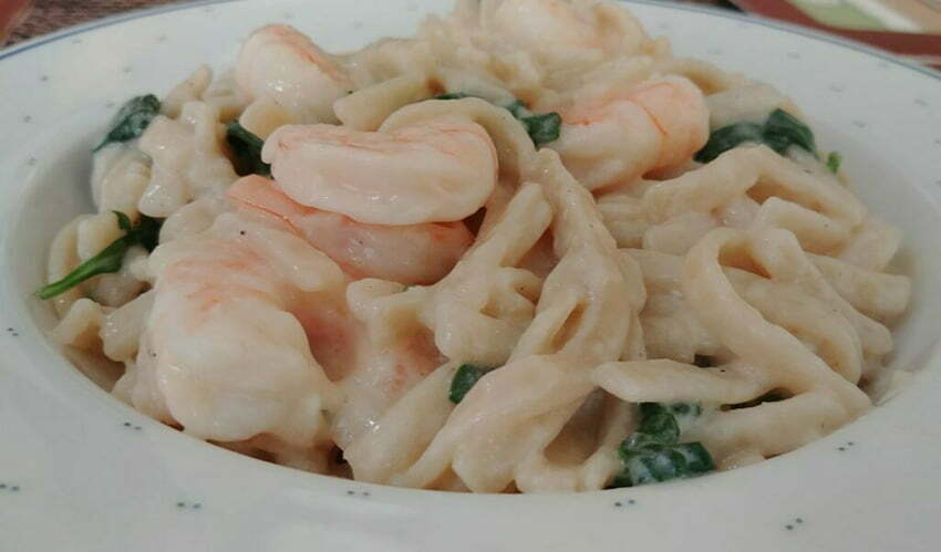 Shrimp Fettuccini Alfredo Recipe