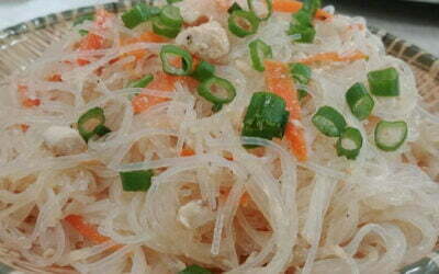 Sotanghon Guisado, Sautéed Vermicelli