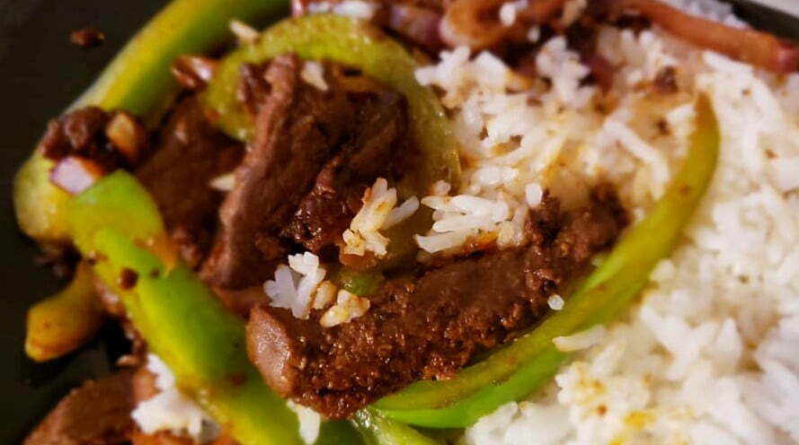 Home-style Bell Pepper Steak