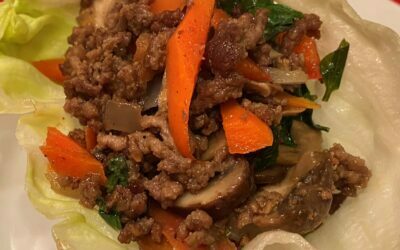 Homemade Thai Lettuce Wrap