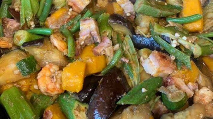 Tagalog Pinakbet Recipe, Shrimp Paste Vegetables