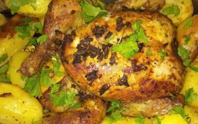 Mel’s Rosemary-Lemon Roast Chicken