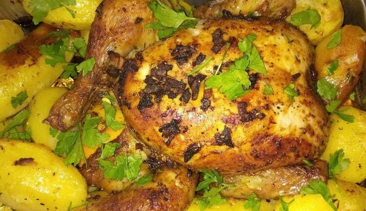 Mel’s Rosemary-Lemon Roast Chicken