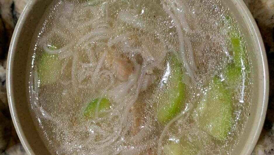 Miswa Noodle Soup with Patola Recipe