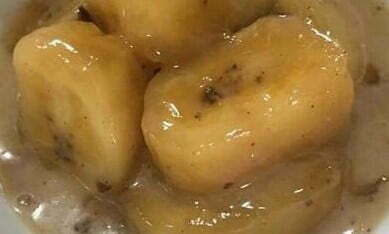 Minatamis na Saging, Sweetened Saba Bananas