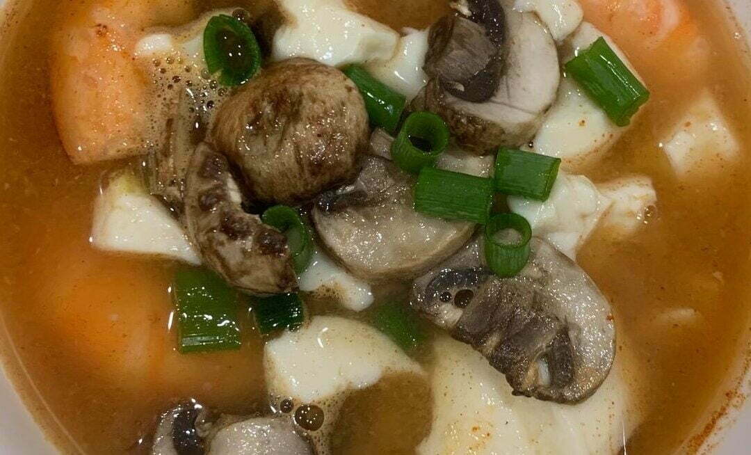Korean Shrimp Tofu Soup