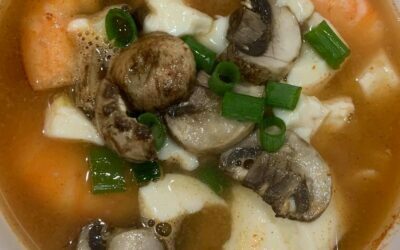 Korean Shrimp Tofu Soup