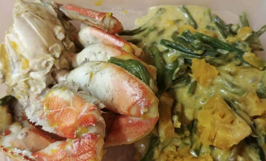 Ginataang Alimango, Crabs in Coconut Milk