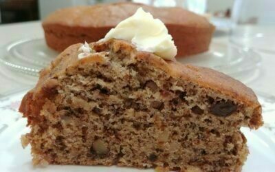 Banana Walnut Bread with Raisins