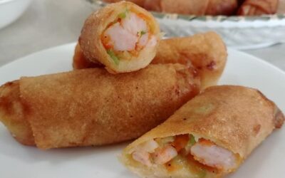 Best Shrimp Lumpia, Filipino Shrimp Eggrolls