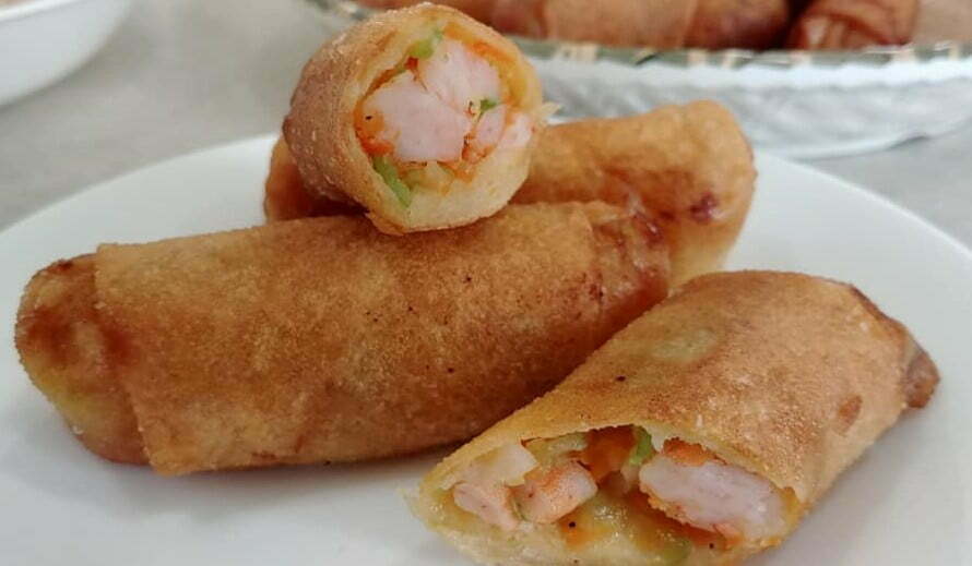 Best Shrimp Lumpia, Filipino Shrimp Eggrolls