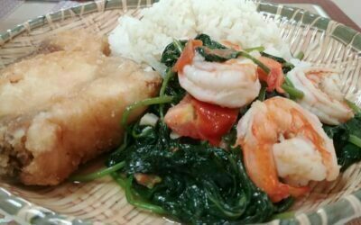 Sautéed Sweet Potato Leaves, Ginisang Talbos ng Kamote