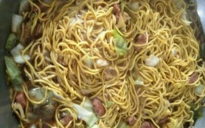 Pansit Bato Guisado, Sauteed Filipino Chow Mein
