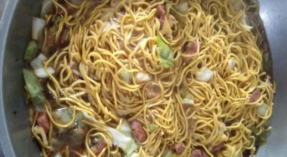 Pansit Bato Guisado, Sauteed Filipino Chow Mein