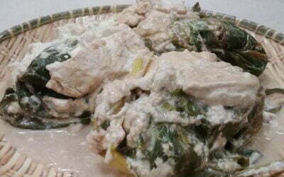 Pinangat na Laing, Homemade Taro Leaves Recipe