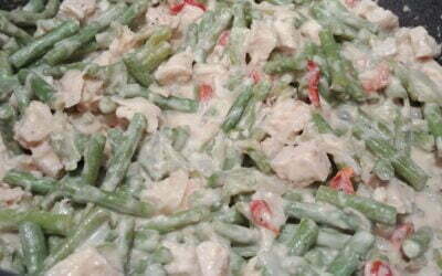 Ginataang Sitaw (Long Beans) at Ampalaya (Bitter Melon)