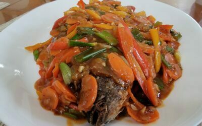 Spicy Sweet & Sour Tilapia, Escabeche