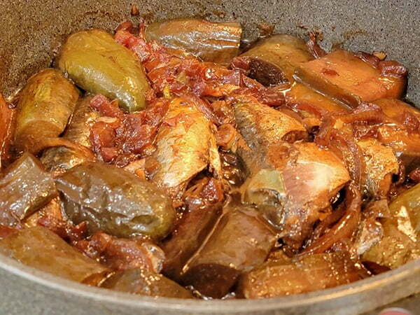 Adobong Galunggong sa Talong, Fish Mackerel Adobo