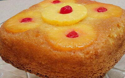 Pineapple Upsidedown Cake,  Cake na Pinya(Piña)