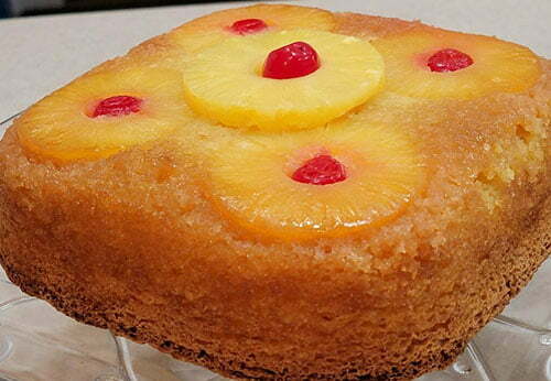 Pineapple Upsidedown Cake,  Cake na Pinya(Piña)