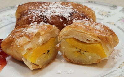 Sweet & Crispy Turon, Saba Banana Fritters