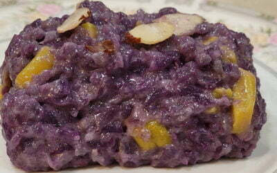 Ube flavored Biko, Linungkay, Purple Biko