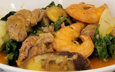 Pork & Shrimp Kare-Kare, Kare Kare na Baboy at Hipon