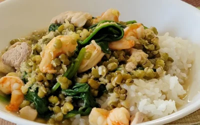 Sauteed Mung Bean, Ginisang Munggo sa Hipon at Baboy