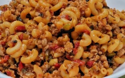 Humberger Helper, Delicious Pasta Burger